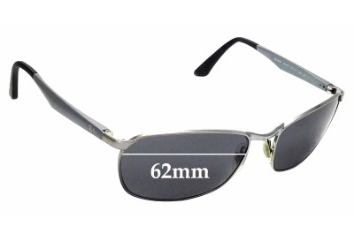 Ray Ban RB3534 Replacement Lenses 62mm wide 