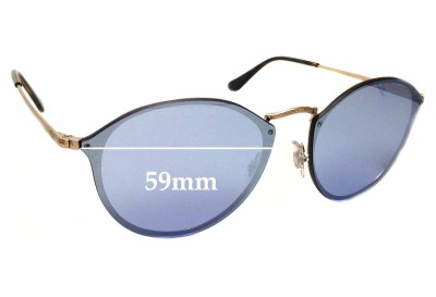 Ray Ban RB3574-N Replacement Lenses 59mm wide 