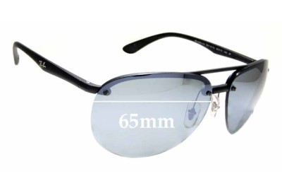Ray Ban RB4239 Replacement Lenses 65mm wide 
