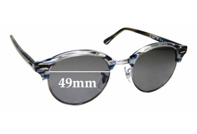 Ray Ban RB4246-V Replacement Lenses 49mm wide 
