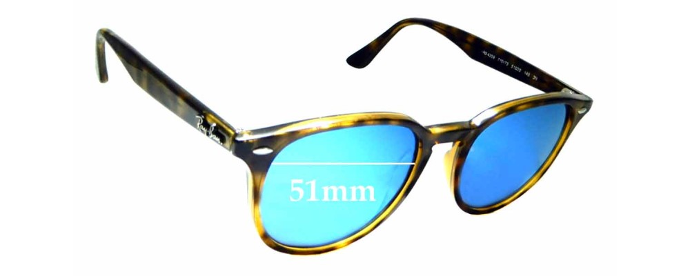 Ray Ban RB4259 Replacement Lenses 51mm 