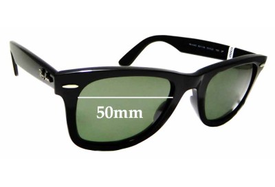 Ray Ban RB4340 Wayfarer Replacement Lenses 50mm wide 