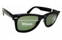 Sunglass Fix Replacement Lenses for Ray-Ban RB4340 Wayfarer Ease - 50mm Wide 