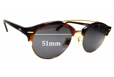 Ray Ban RB4346 Replacement Lenses 51mm wide 
