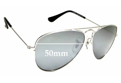 Ray Ban RJ9506-S Replacement Lenses 50mm wide 