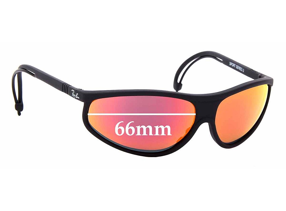Sunglass Fix Ersatzgläser für Ray-Ban Sport Series 2 - 66mm Wide Sunglass Fix Ersatzgläser für Ray-Ban Sport Series 2 - 66mm Wide
