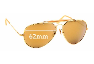 Ray Ban RB3561 The General Replacement Lenses 62mm wide 