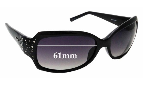 Sunglass Fix Replacement Lenses for Relic Lula - 60mm Wide 