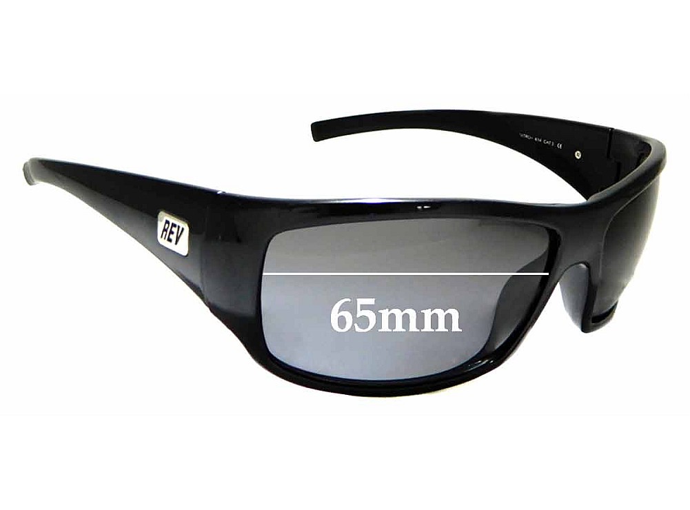 Sunglass Fix Replacement Lenses for Rev Nitro+ - 65mm Wide Sunglass Fix Replacement Lenses for Rev Nitro+ - 65mm Wide