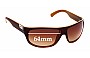 Sunglass Fix Replacement Lenses for Rip Curl Ventura - 64mm Wide 