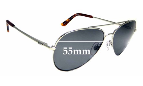 Sunglass Fix Replacement Lenses for Roxy Sun Rx 17 - 55mm Wide 
