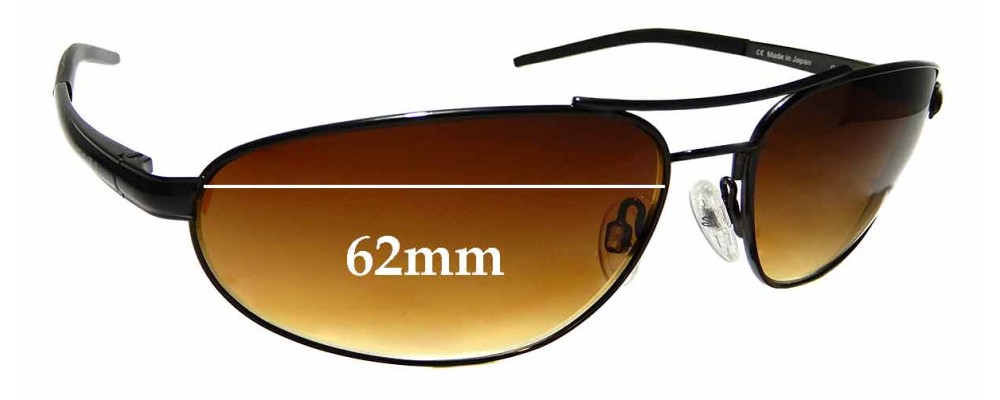 Sunglass Fix Replacement Lenses for Serengeti Como - 62mm Wide