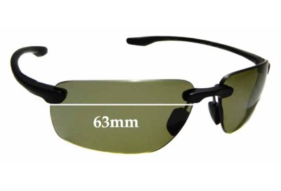 Sunglass Fix Replacement Lenses for Serengeti Erice - 63mm wide 