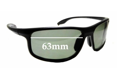 Sunglass Fix Replacement Lenses for Serengeti Levanzo - 63mm wide 