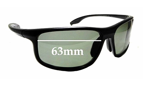 Sunglass Fix Replacement Lenses for Serengeti Levanzo - 63mm Wide 