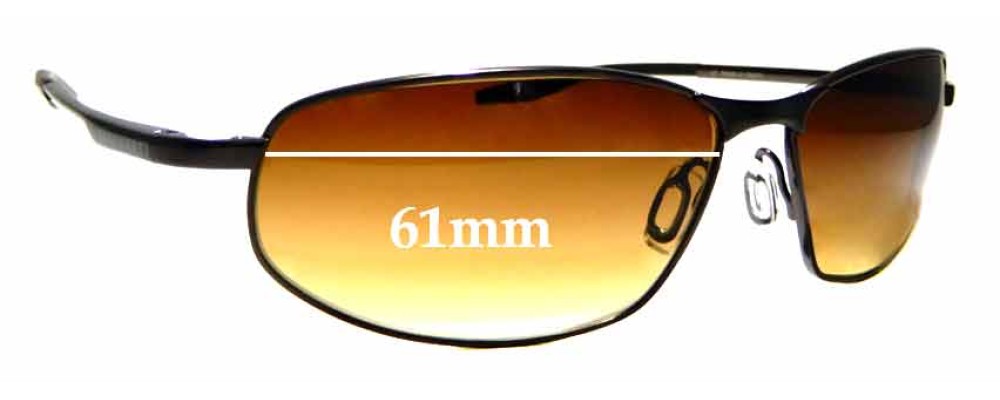 Sunglass Fix Replacement Lenses for Serengeti Matera - 61mm Wide