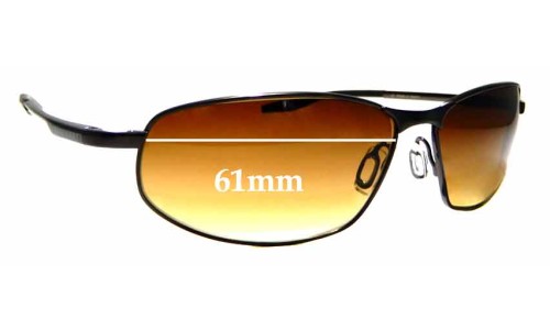 Sunglass Fix Replacement Lenses for Serengeti Matera - 61mm Wide 