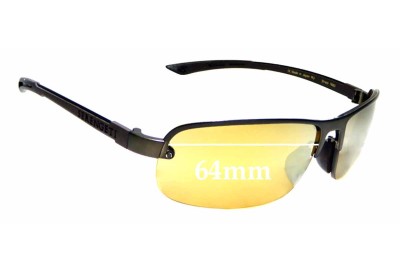 Sunglass Fix Replacement Lenses for Serengeti Strato - 64mm Wide 