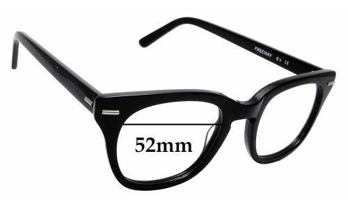 Sunglass Fix Replacement Lenses for Shuron Freeway - 52mm Wide 