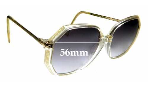 Sunglass Fix Replacement Lenses for SI Design Cellidor - 56mm Wide Sunglass Fix Replacement Lenses for SI Design Cellidor - 56mm Wide
