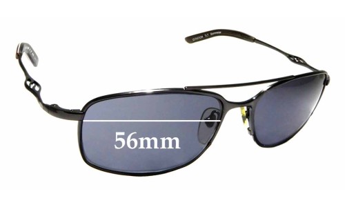 Sunglass Fix Replacement Lenses for Smith Citation - 56mm Wide 