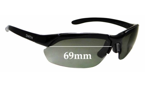 Sunglass Fix Replacement Lenses for Smith Parallel Max - 69mm Wide 