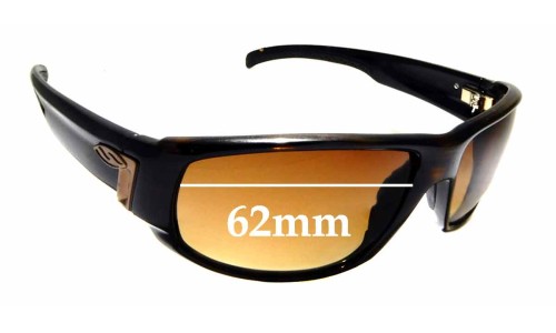 Sunglass Fix Replacement Lenses for Smith Tenet - 62mm Wide 
