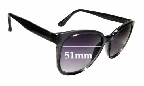 Sunglass Fix Replacement Lenses for Specsavers Shelley - 51mm Wide 