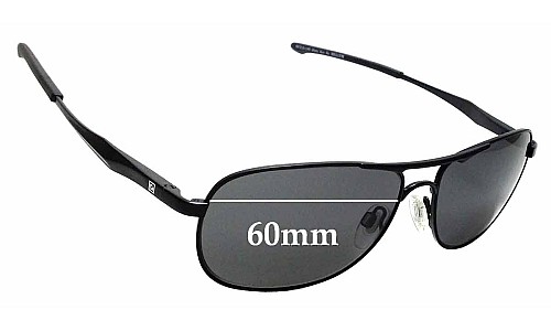 Sunglass Fix Lentilles de Remplacement pour Specsavers Uluru Sun Rx - 59mm Wide 