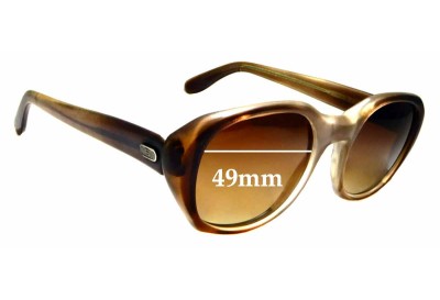 Spect Art  Diplomat Replacement Lenses 49mm wide 