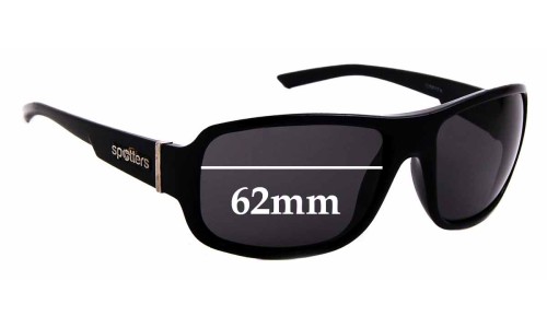 Sunglass Fix Replacement Lenses for Spotters Cortex - 62mm Wide 