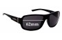 Sunglass Fix Replacement Lenses for Spotters Cortex - 62mm Wide 