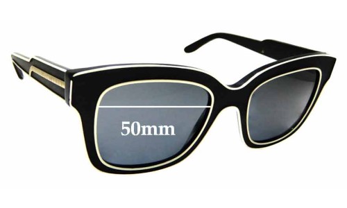 Sunglass Fix Replacement Lenses for Stella McCartney SM4056 - 50mm Wide 