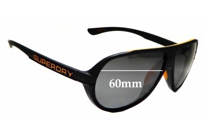 Superdry Motor-X Replacement Lenses 60mm wide 