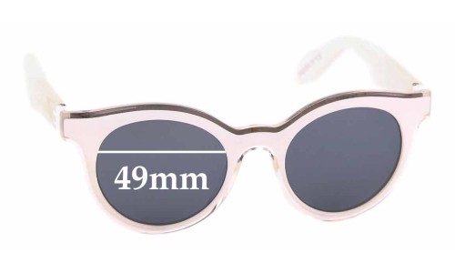 Sunglass Fix Replacement Lenses for Swatch SW01 - 49mm Wide 