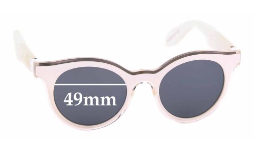Sunglass Fix Replacement Lenses for Swatch SW01 - 49mm Wide Sunglass Fix Replacement Lenses for Swatch SW01 - 49mm Wide