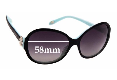 Tiffany & Co TF 4068-B Replacement Lenses 58mm wide 
