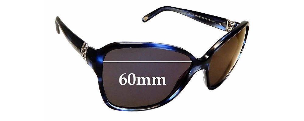 Sunglass Fix Replacement Lenses for Tiffany & Co TF 4070-B - 60mm Wide