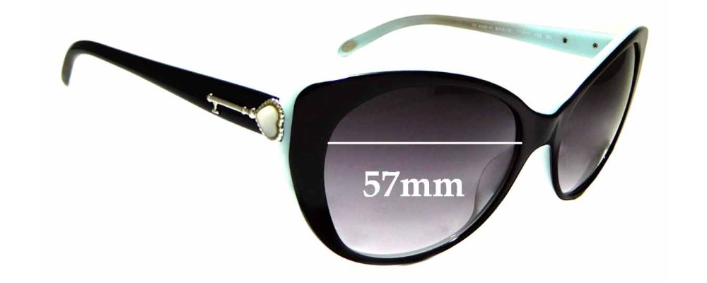 Sunglass Fix Replacement Lenses for Tiffany & Co TF 4009-H - 57mm Wide