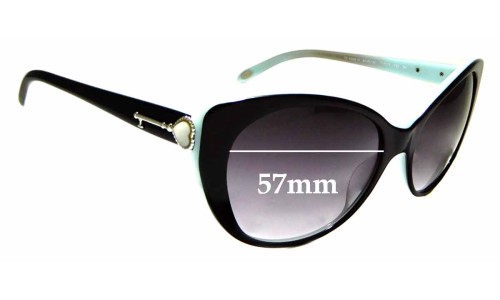 Sunglass Fix Replacement Lenses for Tiffany & Co TF 4009-H - 57mm Wide 