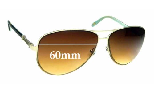 Sunglass Fix Replacement Lenses for Tiffany & Co TF 3048-B - 60mm Wide 