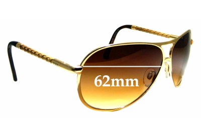 Tod's TO 08 Replacement Lenses 62mm wide 