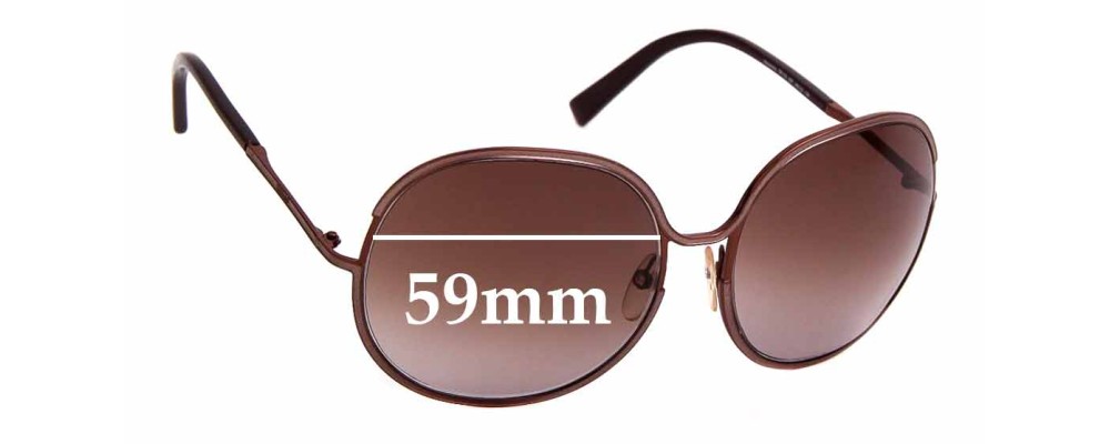 Sunglass Fix Replacement Lenses for Tom Ford Alexandra TF118 - 59mm Wide