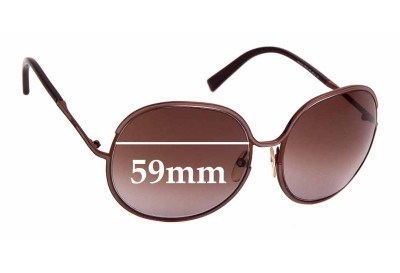 Sunglass Fix Replacement Lenses for Tom Ford Alexandra TF118 - 59mm Wide 
