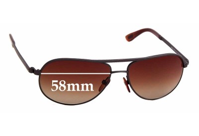 Sunglass Fix Replacement Lenses for Tom Ford Mathias TF143 - 58mm Wide 