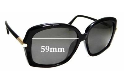 Sunglass Fix Replacement Lenses for Tom Ford Paloma TF9323 - 59mm Wide 