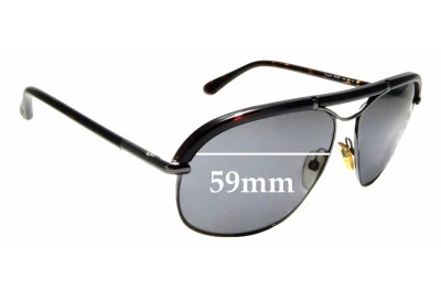 Sunglass Fix Replacement Lenses for Tom Ford Russell TF 234 - 59mm wide 