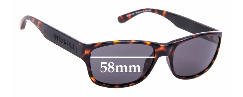 Sunglass Fix Replacement Lenses for Tommy Hilfiger / Specsavers TH Sun RX 19 - 57mm wide