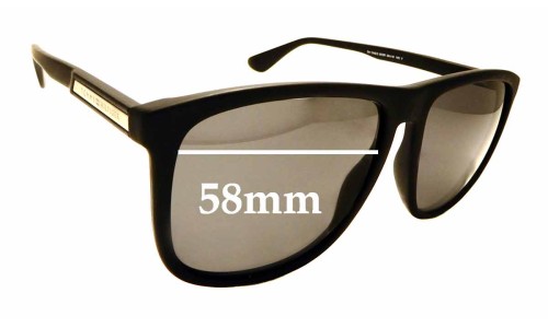 Sunglass Fix Replacement Lenses for Tommy Hilfiger TH 1546/S - 58mm Wide 