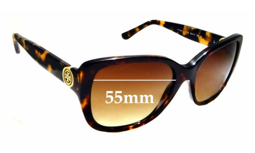 Sunglass Fix Replacement Lenses for Tory Burch TY7086 - 55mm Wide 